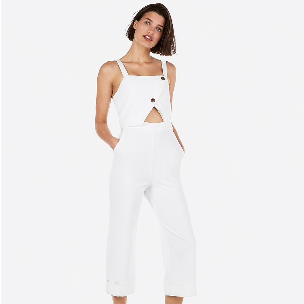 White Express jumpsuit